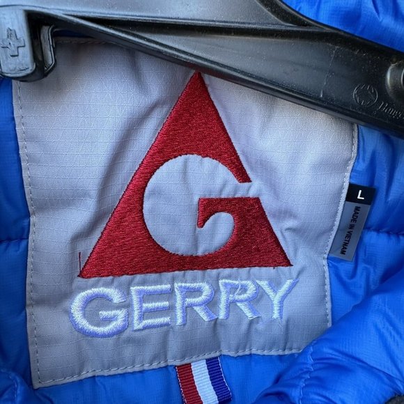 Gerry Gray Black Hooded Zip Jacket Men’s Size Large - Picture 8 of 10